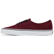 Vans Mens Burgundy Authentic Canvas Shoes, VN000QER5U8