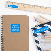 One Color School Labels Pack