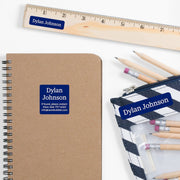 One Color School Labels Pack