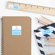 Unicorn School Labels Pack
