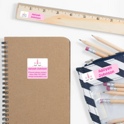 Unicorn School Labels Pack