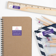 Unicorn School Labels Pack