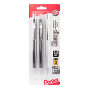 Pentel Sharp Mechanical Pencil, Metallic Barrels, Assorted Packs