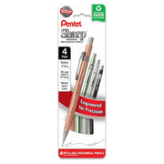 Pentel Sharp Mechanical Pencil, 4 Packs