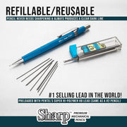 Pentel Sharp Mechanical Pencil, 4 Packs