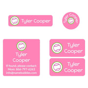 Multicolor Icon Sports Labels Pack