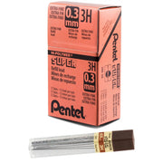 Super Hi-Polymer Lead, 0.3mm, 12 Pieces