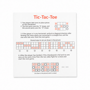 Tic Tac Toe Board (20 Pack) - Multiple Colors - Classic Wood Game - $0.50 Each (Est. In Stock 9/15)