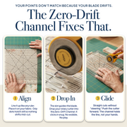 Kelori SlotMaster Precision Quilting Ruler