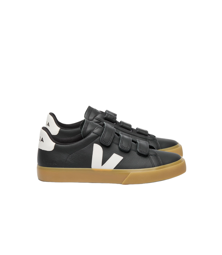 RECIFE LEATHER BLACK WHITE